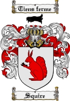 Product picture Squire Family Crest  Squire Coat of Arms