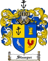 Product picture Stamper Family Crest  Stamper Coat of Arms