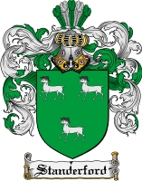 Product picture Standerford Family Crest  Standerford Coat of Arms
