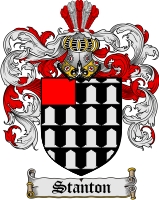 Product picture Stanton Family Crest  Stanton Coat of Arms