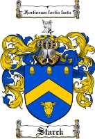 Product picture Starck Family Crest  Starck Coat of Arms