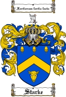 Product picture Starke Family Crest  Starke Coat of Arms