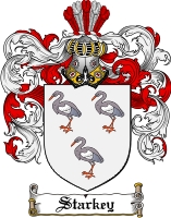 Product picture Starkey Family Crest  Starkey Coat of Arms