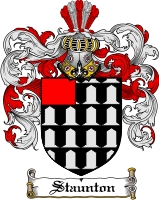 Product picture Staunton Family Crest  Staunton Coat of Arms