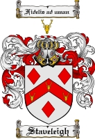 Product picture Staveleigh Family Crest  Staveleigh Coat of Arms
