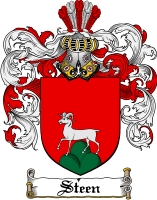 Product picture Steen Family Crest  Steen Coat of Arms