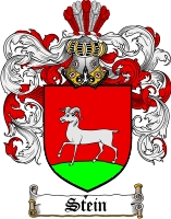 Product picture Stein Family Crest  Stein Coat of Arms