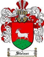 Product picture Steiner Family Crest  Steiner Coat of Arms