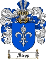 Product picture Stepp Family Crest  Stepp Coat of Arms