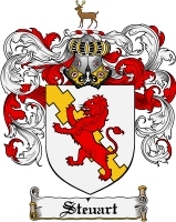 Product picture Steuart Family Crest  Steuart Coat of Arms