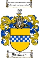 Product picture Steward Family Crest  Steward Coat of Arms