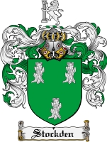 Product picture Stockden Family Crest  Stockden Coat of Arms