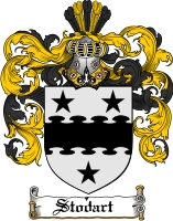 Product picture Stodart Family Crest  Stodart Coat of Arms