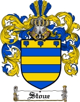 Product picture Stoue Family Crest  Stoue Coat of Arms