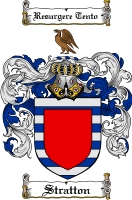 Product picture Stratton Family Crest  Stratton Coat of Arms