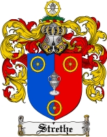 Product picture Strethe Family Crest  Strethe Coat of Arms