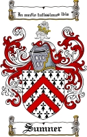 Product picture Sumner Family Crest  Sumner Coat of Arms