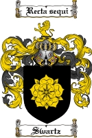 Product picture Swartz Family Crest  Swartz Coat of Arms