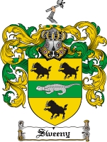 Product picture Sweeny Family Crest  Sweeny Coat of Arms
