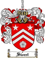 Product picture Sweet Family Crest  Sweet Coat of Arms