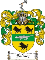 Product picture Swiney Family Crest  Swiney Coat of Arms