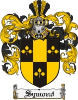 Product picture Symond Family Crest  Symond Coat of Arms