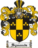 Product picture Symonds Family Crest  Symonds Coat of Arms