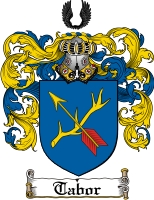 Product picture Tabor Family Crest  Tabor Coat of Arms