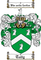 Product picture Tally Family Crest  Tally Coat of Arms