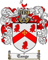 Product picture Tange Family Crest  Tange Coat of Arms