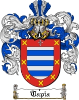 Product picture Tapia Family Crest  Tapia Coat of Arms