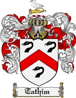 Product picture Tathim Family Crest  Tathim Coat of Arms