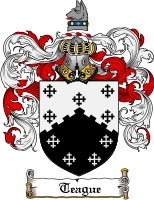 Product picture Teague Family Crest  Teague Coat of Arms