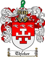 Product picture Thicker Family Crest  Thicker Coat of Arms