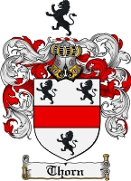 Product picture Thorn Family Crest  Thorn Coat of Arms