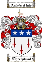 Product picture Threipland Family Crest  Threipland Coat of Arms