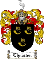 Product picture Thurston Family Crest  Thurston Coat of Arms