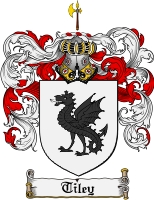 Product picture Tiley Family Crest  Tiley Coat of Arms