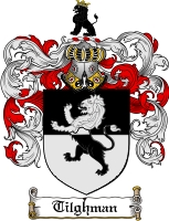 Product picture Tilghman Family Crest  Tilghman Coat of Arms