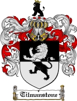 Product picture Tilmanstone Family Crest  Tilmanstone Coat of Arms