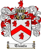 Product picture Tinslie Family Crest  Tinslie Coat of Arms