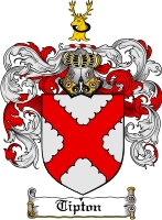 Product picture Tipton Family Crest  Tipton Coat of Arms