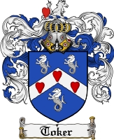 Product picture Toker Family Crest  Toker Coat of Arms