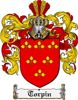 Product picture Torpin Family Crest  Torpin Coat of Arms