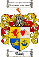 Product picture Tosh Family Crest  Tosh Coat of Arms