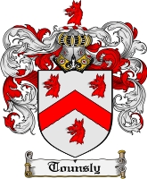 Product picture Tounsly Family Crest  Tounsly Coat of Arms
