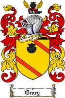 Product picture Tracy Family Crest  Tracy Coat of Arms