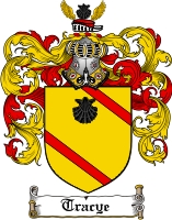 Product picture Tracye Family Crest  Tracye Coat of Arms