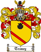 Product picture Trasey Family Crest  Trasey Coat of Arms