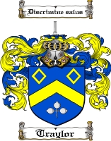 Product picture Traylor Family Crest  Traylor Coat of Arms